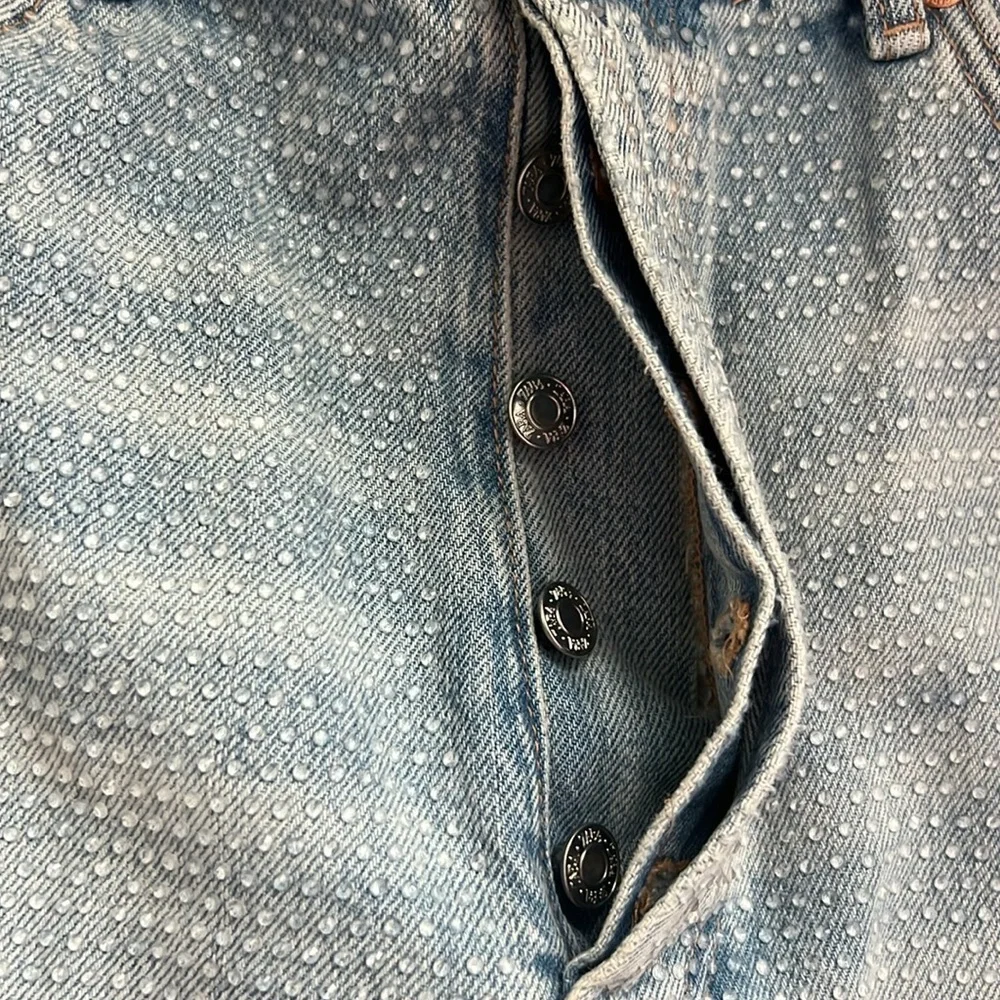 Zara Blue Denim Women's Shorts